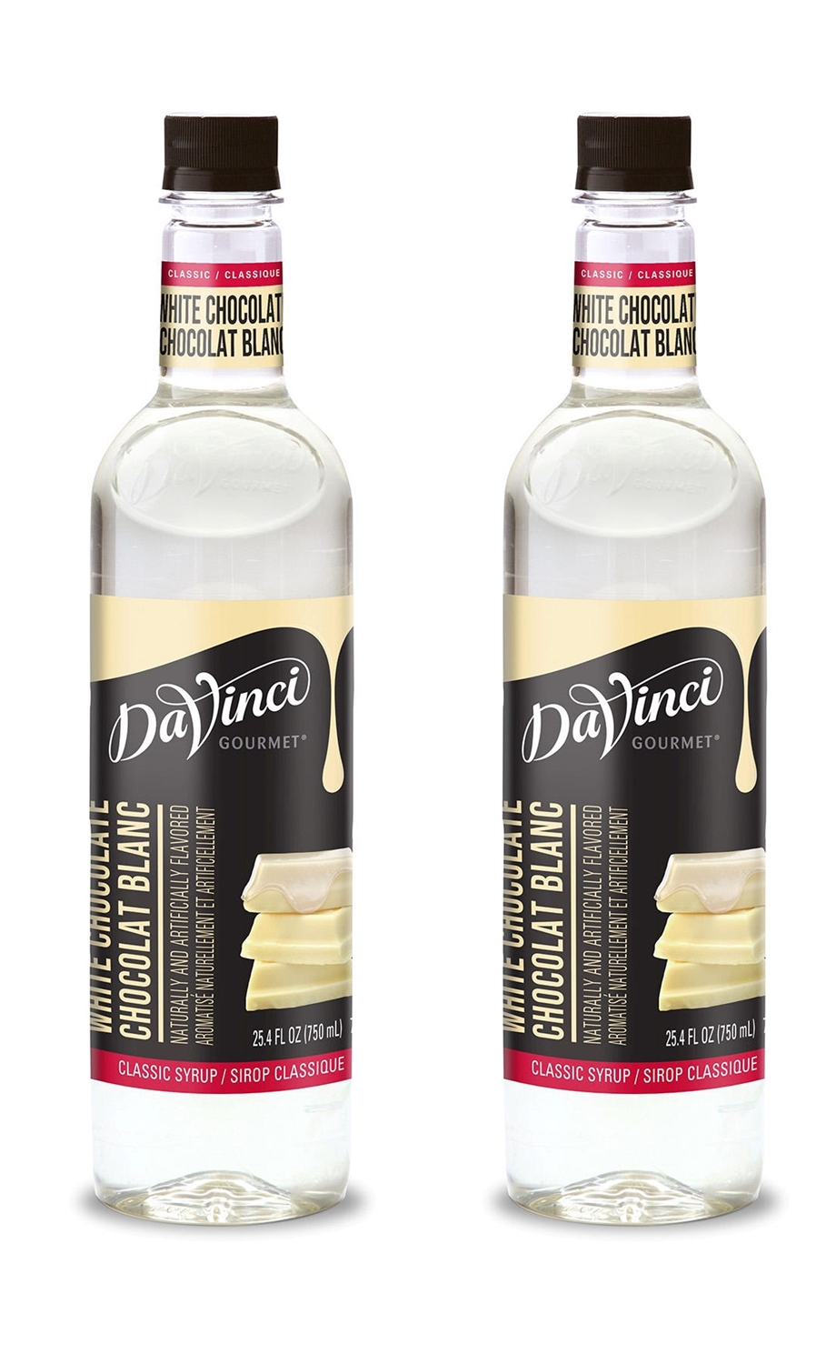 (image for) DaVinci Gourmet White Chocolate Beverage Syrup 750 ml - Click Image to Close